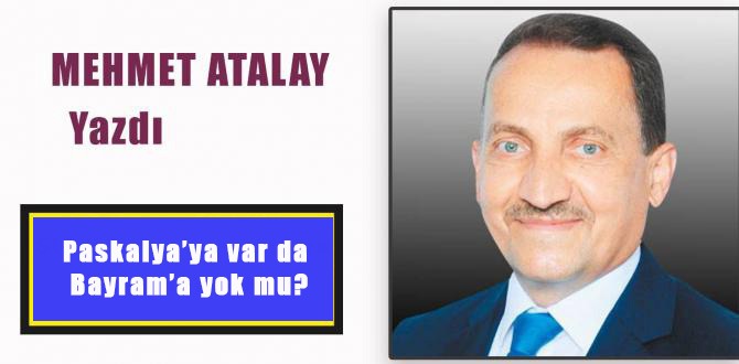 Mehmet Atalay Yazdı!!