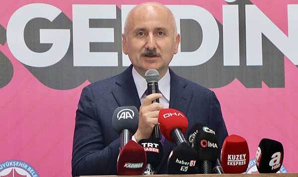 Bakan Karaismailoğlu'ndan "Samsun-Trabzon-Sarp Hızlı Tren Hattı" değerlendirmesi: