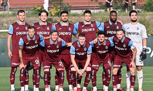 Trabzon'dan Galibiyetli Prova