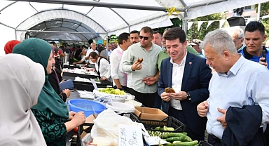 Akoluk Köy Ürünleri Pazarı Açıldı