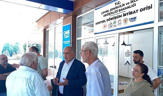 Canik Belediyesi'nden Kentsel Dönüşüm Atağı
