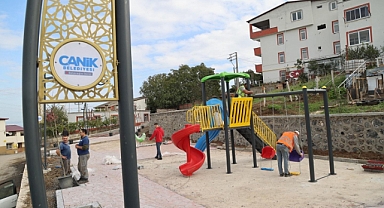 Canik’te Yeni Parklar Hayat Buluyor 