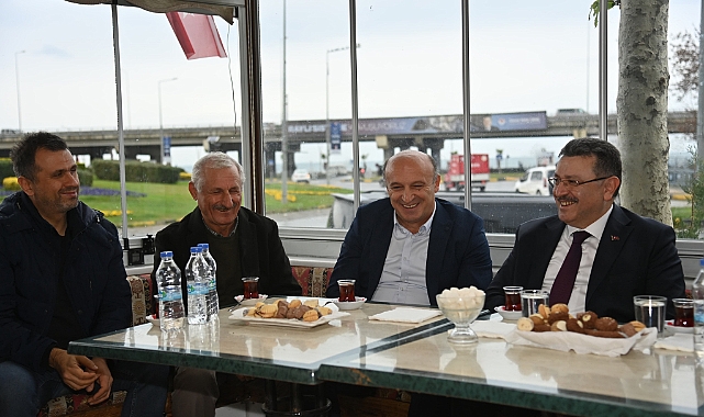 BAŞKAN GENÇ ŞOFÖR ESNAFINI DİNLEDİ
