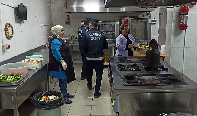 ZABITA EKİPLERİ OKUL KANTİNLERİNİ DENETLEDİ
