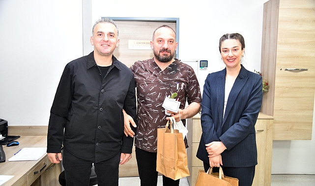 Ortahisar Belediyesi, sağlık çalışanlarını unutmadı