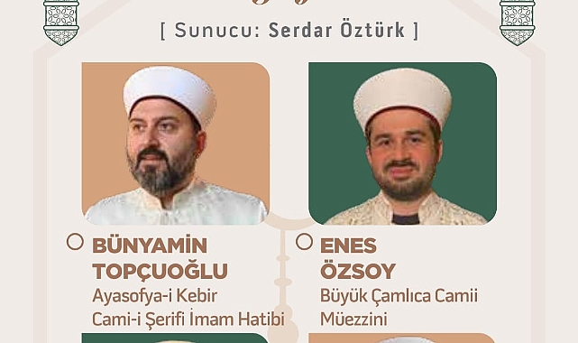 RAMAZAN’DA ÜNLÜ İSİMLER TRABZON’DA OLACAK