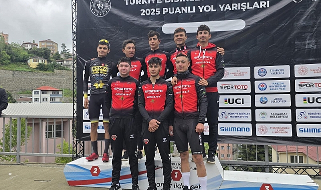 TÜRKİYE KUPASI 4. ETAP YOL YARIŞI TRABZON’DA NEFES KESTİ
