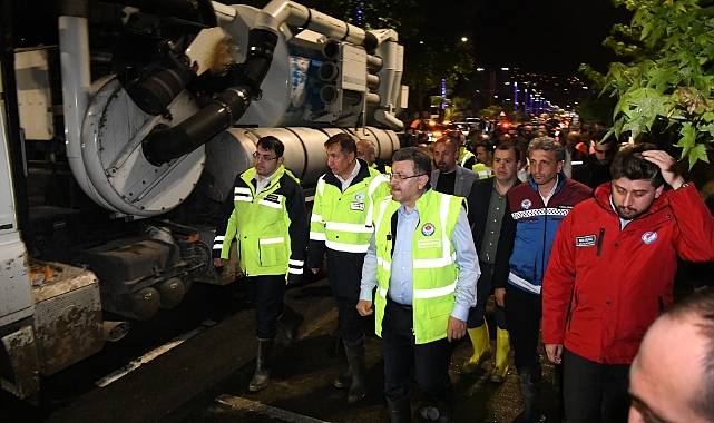 BAŞKAN GENÇ: “548 PERSONEL VE 165 ARAÇLA SAHADAYIZ”