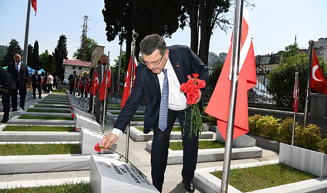 BAŞKAN GENÇ: “BU TOPRAKLAR ŞEHİTLERİMİZİN EMANETİDİR” 
