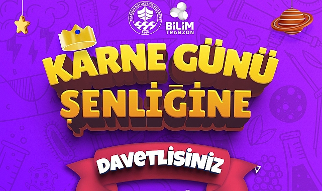 BÜYÜKŞEHİRDEN EĞLENCELİ KARNE GÜNÜ