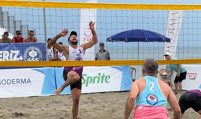 TRABZON'DA ULUSLARARASI PLAJ VOLEYBOLU HEYECANI BAŞLADI