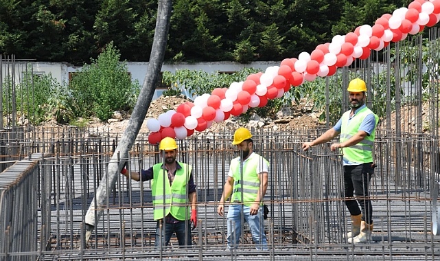 YOMRA VAKFI ANADOLU LİSESİ’NİN YAPIMINA BÜYÜKŞEHİR’DEN DESTEK