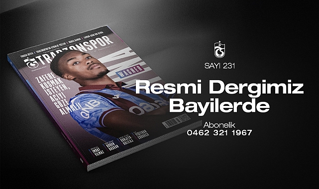 Dergimizin 231. sayısı bayilerde