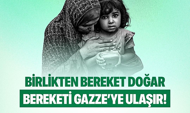 TRABZON BÜYÜKŞEHİR BELEDİYESİ’NDEN GAZZE’YE ANLAMLI DESTEK