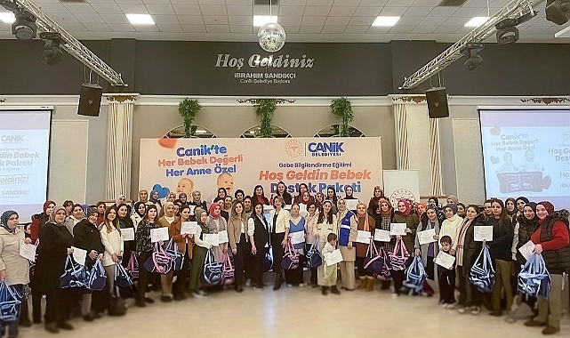 Canik Belediyesi'nden Aile Bütçesine Destek: Anne Adaylarına Bebek Destek Paketi