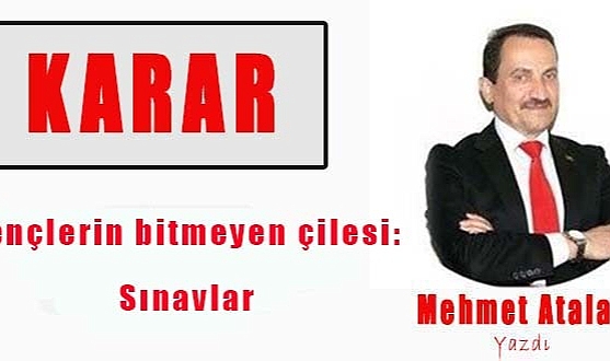 Belki Nisan-Mayıs-Haziran'lar bizim için bahardır,