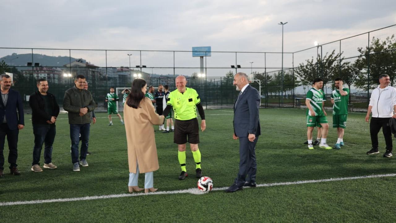 ARSİN’DE FUTBOL HEYECANI BAŞLADI