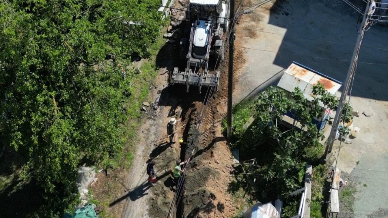 ARSİN’DE EN BATIDAN EN DOĞUYA DOĞALGAZ SEFERBERLİĞİ