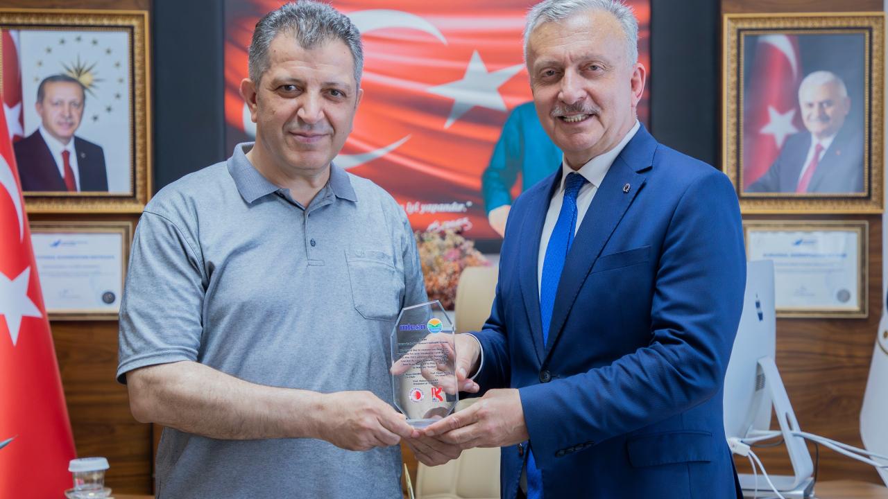 Kıtalararası Turizm Yönetimi Kongresi Ekibinden Rektör Prof. Dr. Akın Levent’e Ziyaret
