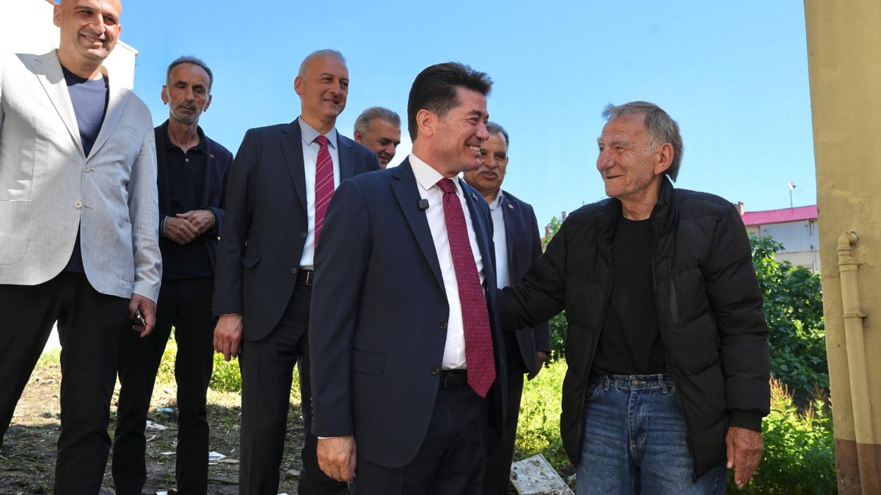 ORTAHİSAR BELEDİYESİ, ESKİ FUTBOLCU HÜRREM BOSTAN’IN EVİNİ YENİLEDİ