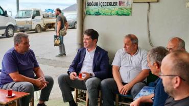 BAŞKAN KAYA, İSKENDERPAŞA VE PELİTLİ’DE ESNAF ZİYARETLERİ GERÇEKLEŞTİRDİ