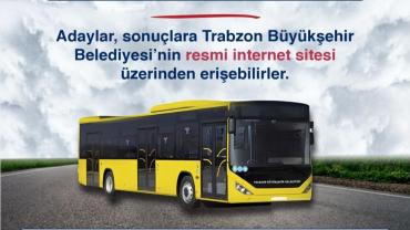 BÜYÜKŞEHİR'İN ŞOFÖR ALIMINDA 44 İSİM BELLİ OLDU